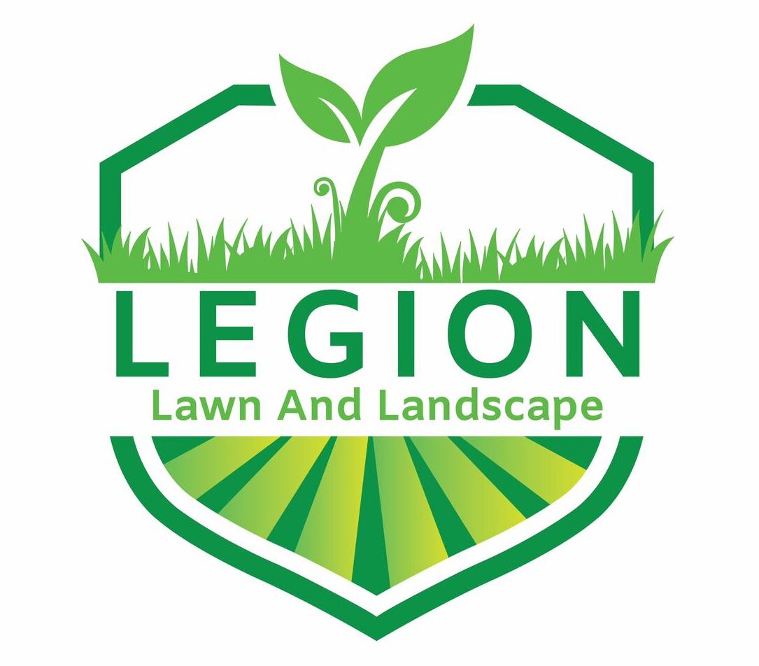 legion lawn and landscape logo